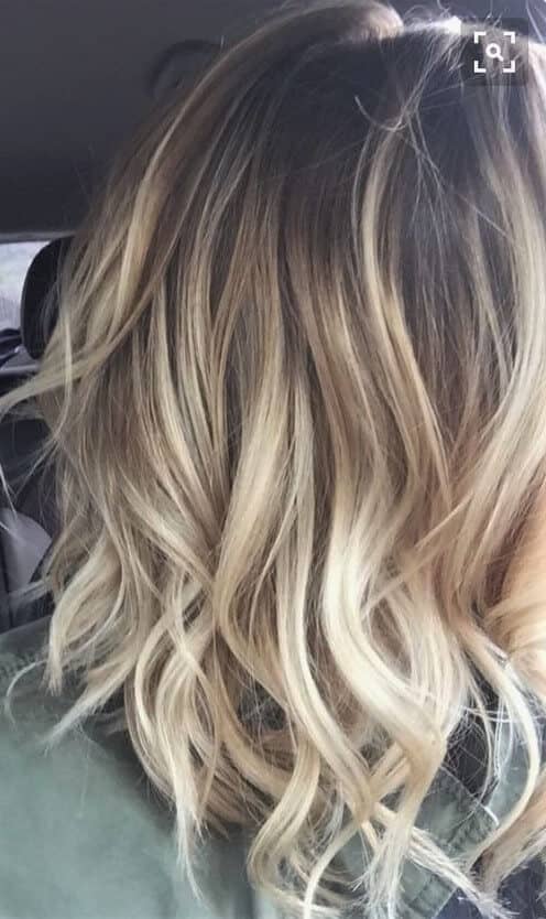 Luxury Straw-Colored Blonde Hair