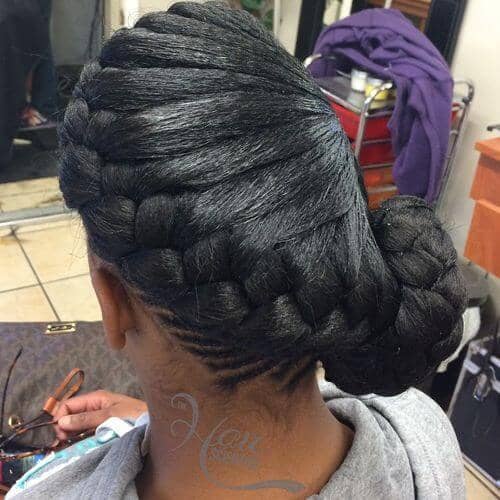 50 Natural And Beautiful Goddess Braids To Bless Ethnic Hair