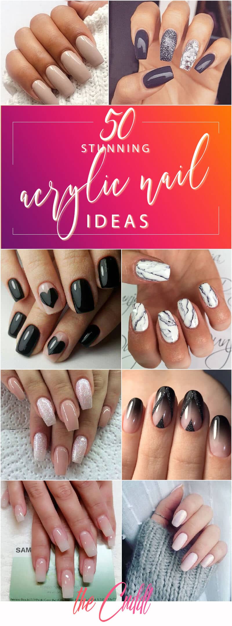 50 Stunning Acrylic Nail Ideas to Express Your Personality