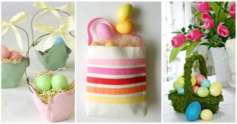 Featured image for “25 Creative DIY Easter Basket Ideas that Can Be Done in One Afternoon”