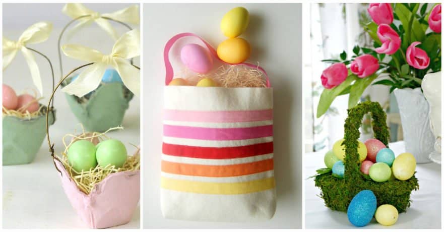 25 Creative DIY Easter Basket Ideas that Can Be Done in One Afternoon