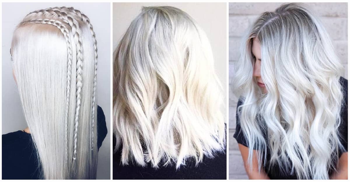 8. Platinum Blonde Hair with Dark Roots - wide 10