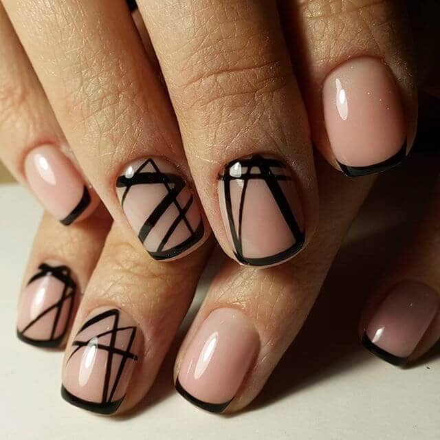 50 Dramatic Black Acrylic Nail Designs to Keep Your Style On Point