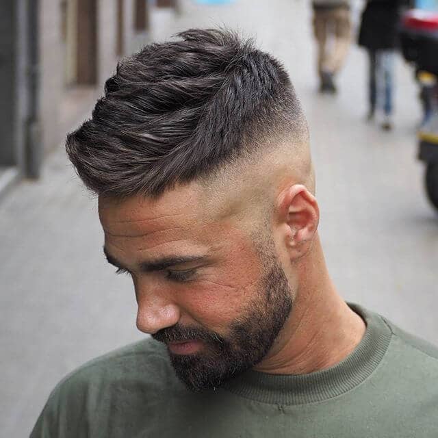 Disconnected Undercut No Fade Beards Styles