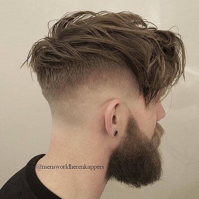 mens messy undercut hairstyles