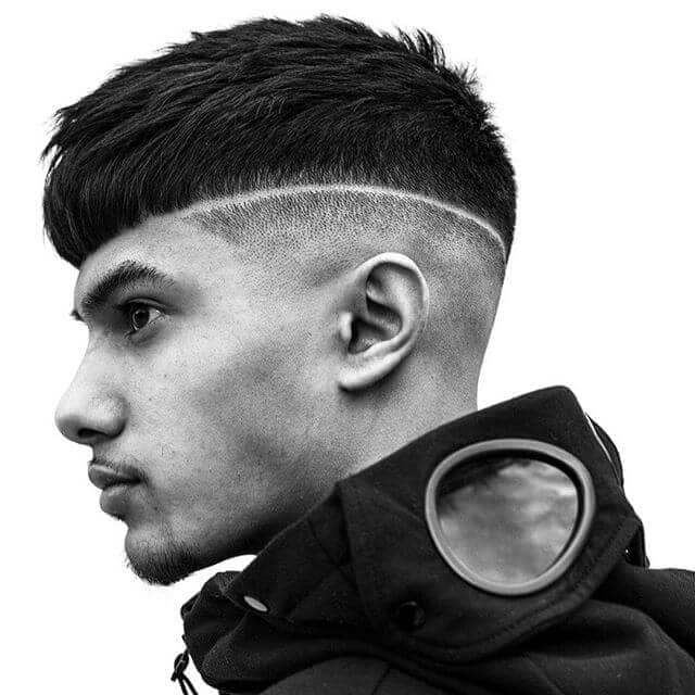 Symmetrical Undercut Design for Short Hair