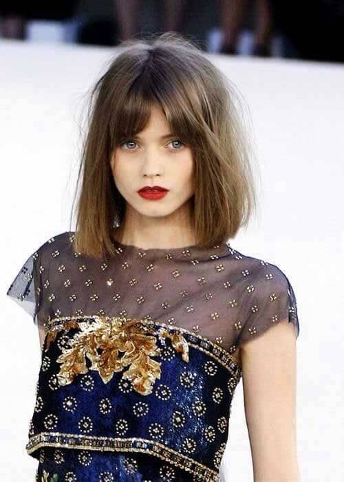 More Cute Hairstyles for Girls with Side Bangs