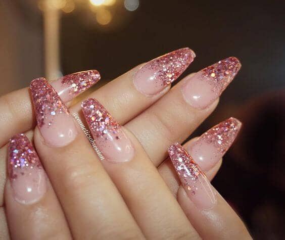 50 Fabulous Ways To Wear Glitter Nails Like A Boss