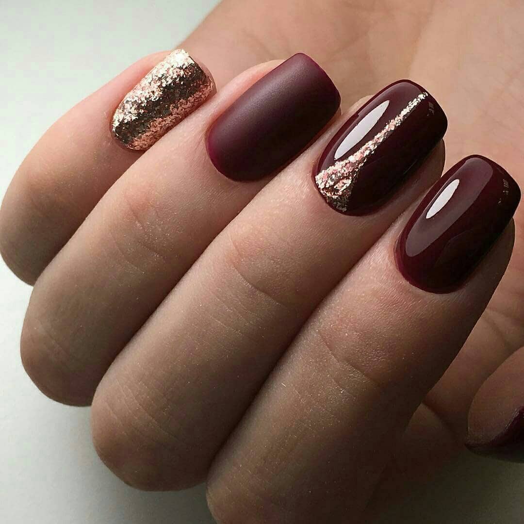 10 Amazing Wine Nail Color Designs Ideas For 2024