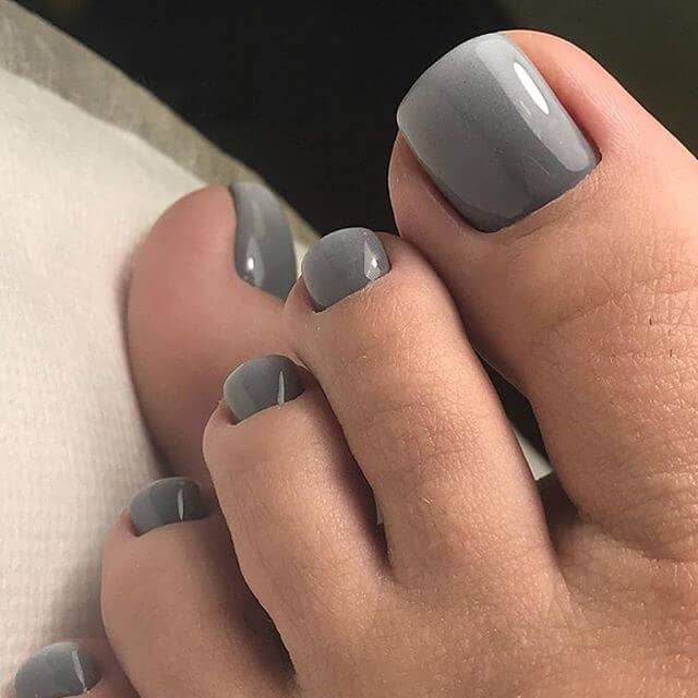 Solid Dolphin Gray Nails for You