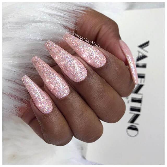 Super Girly Baby Pink Glitter Everything