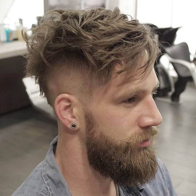 mens messy undercut hairstyles