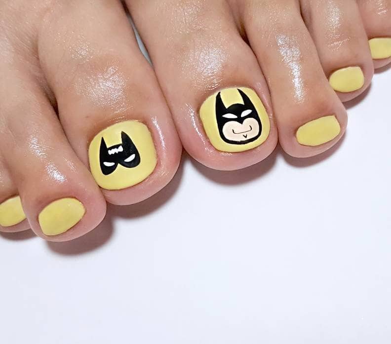 Fun and Quirky Batman Nails