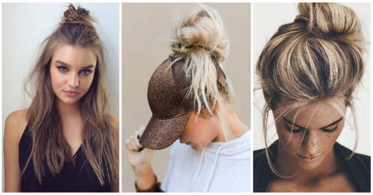 Featured image for “50 Chic Messy Bun Hairstyles”