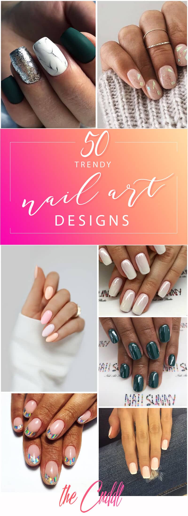 50 Trendy Nail Art Designs To Make You Shine