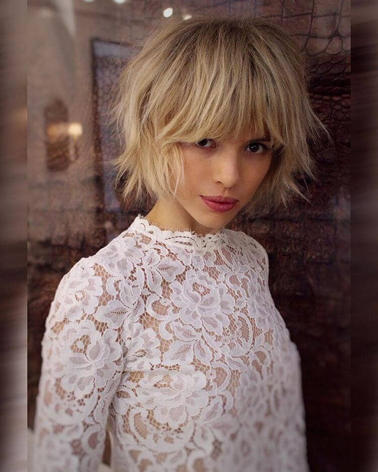 Cute, Short, and Tousled Modern Short Hair