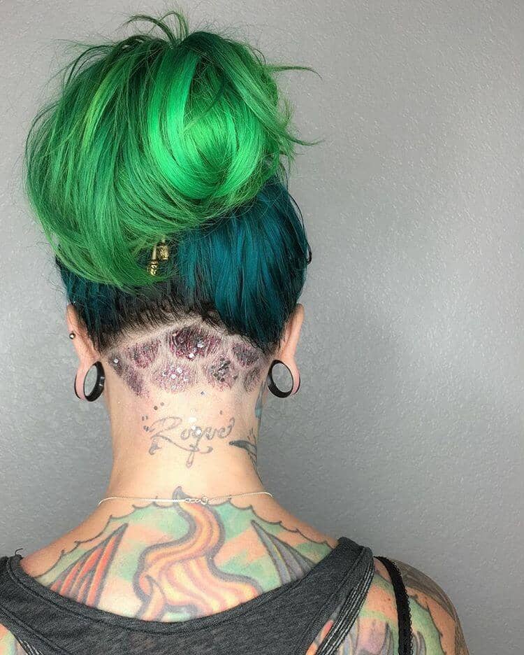 Teal Hair Dye for Dark Hair Colors