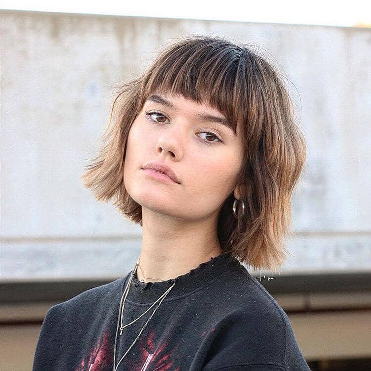 bangs hairstyle ideas