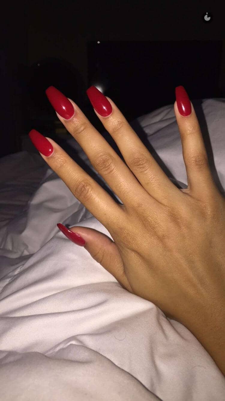 50 Creative Red Acrylic Nail Designs To Inspire You