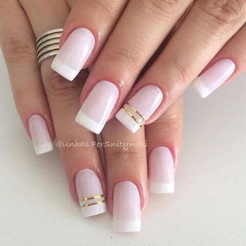 50 Awesome French Tip Nails To Bring Another Dimension To Your Manicure