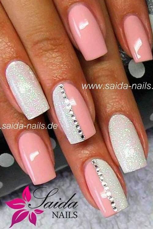 Tailored Pink, Glitter And Rhinestones