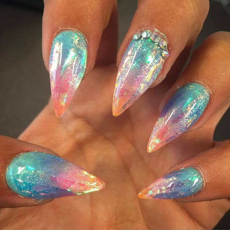50 Best Mermaid Nail Arts to Express Your Personality