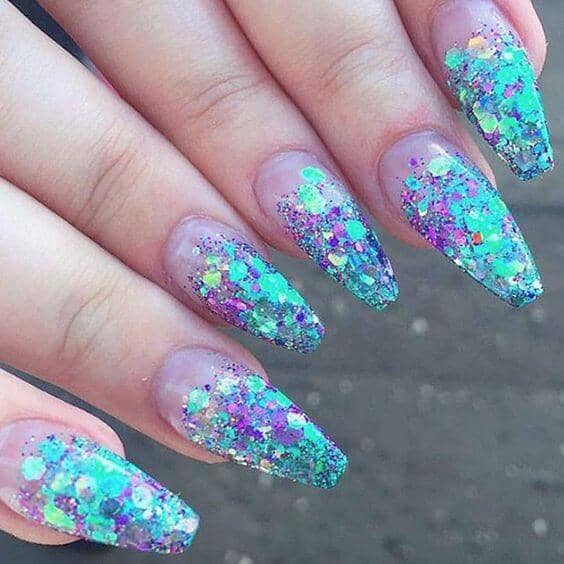 osmic Wonderland Magical Little Mermaid Nails