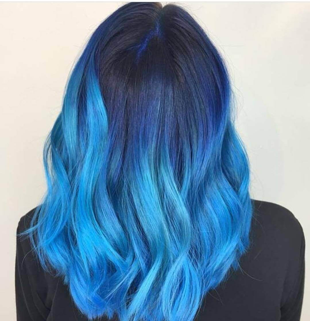 Bright and Beautiful Blue Hair