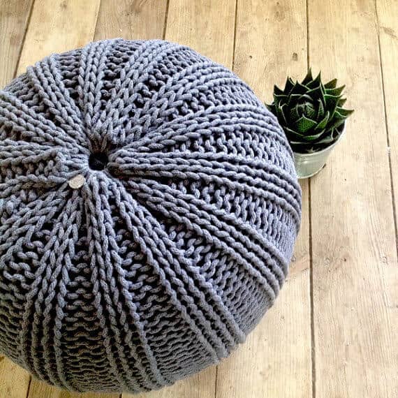 Stylish Pouf Ottoman for the Home