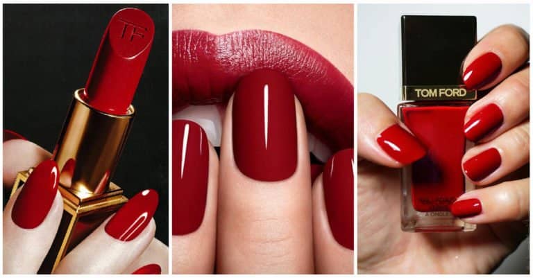 Featured image for “50 Creative Red Acrylic Nail Designs to Inspire You”