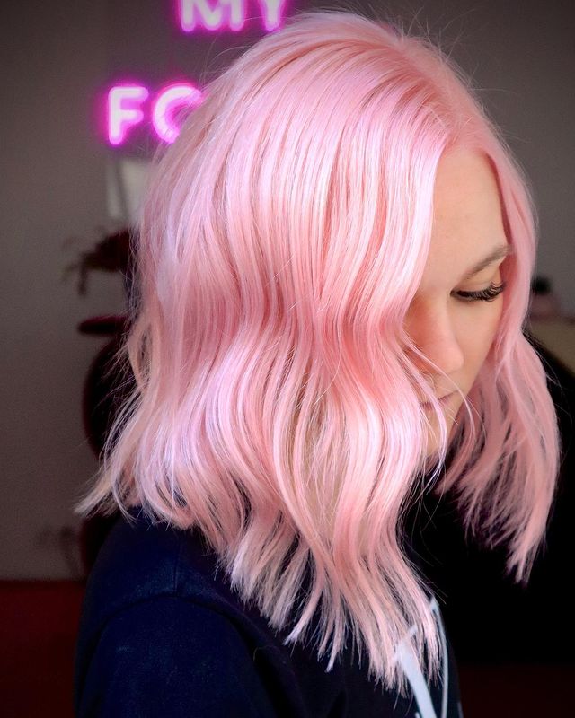 Baby Pastel Pink Hair for Any Daytime Look