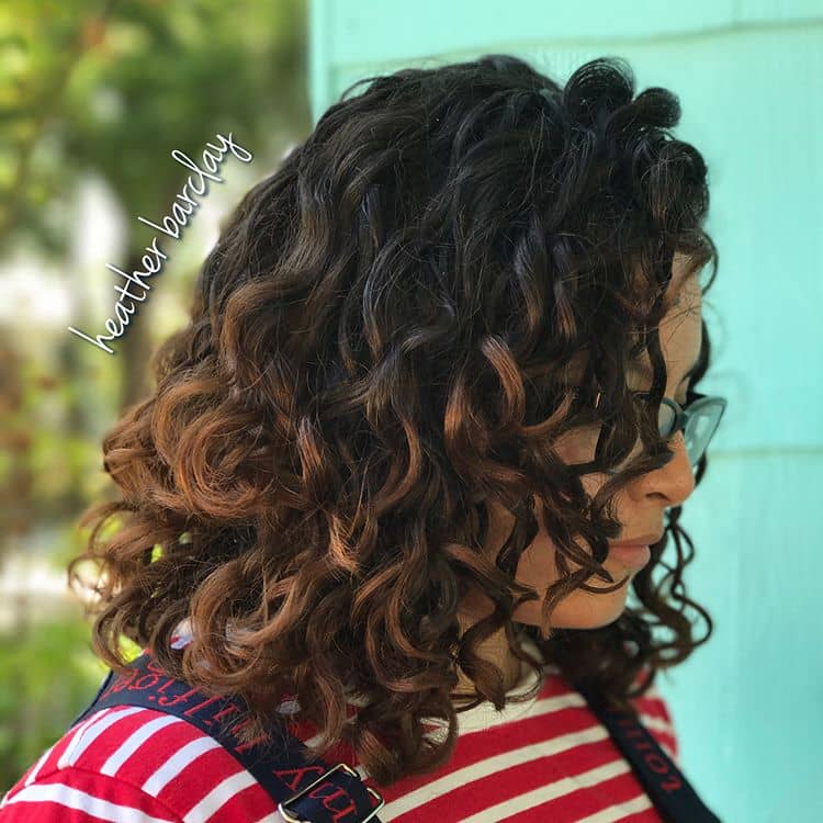 Sweetly Vintage Looking Long Curls