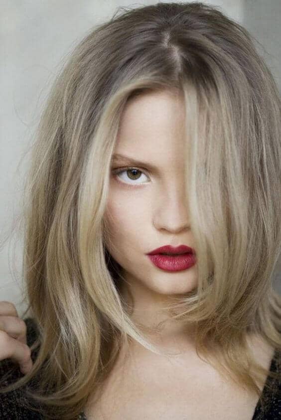 Simple and Classic Ash Blonde Hair