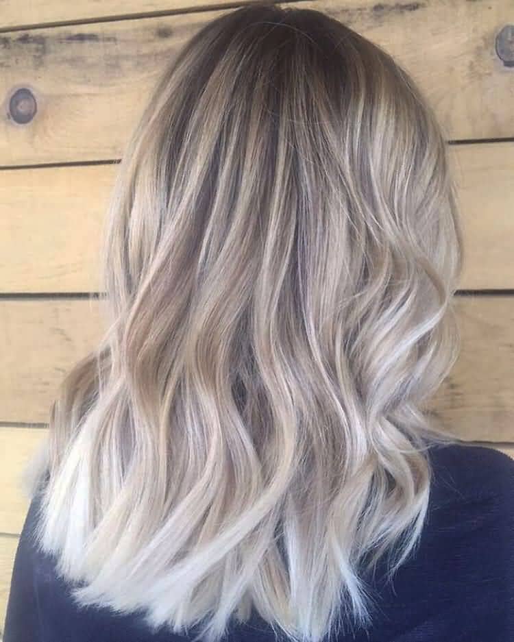 Ash Blonde Hair with Highlights