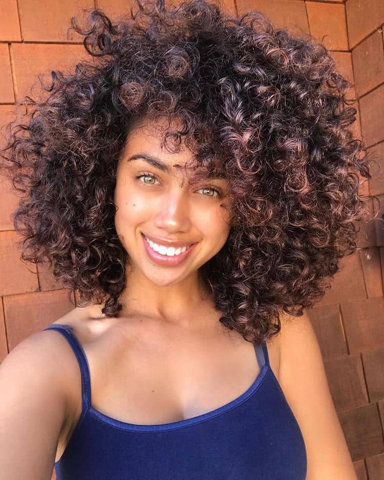 Abundantly Cute Curly Layered Cut