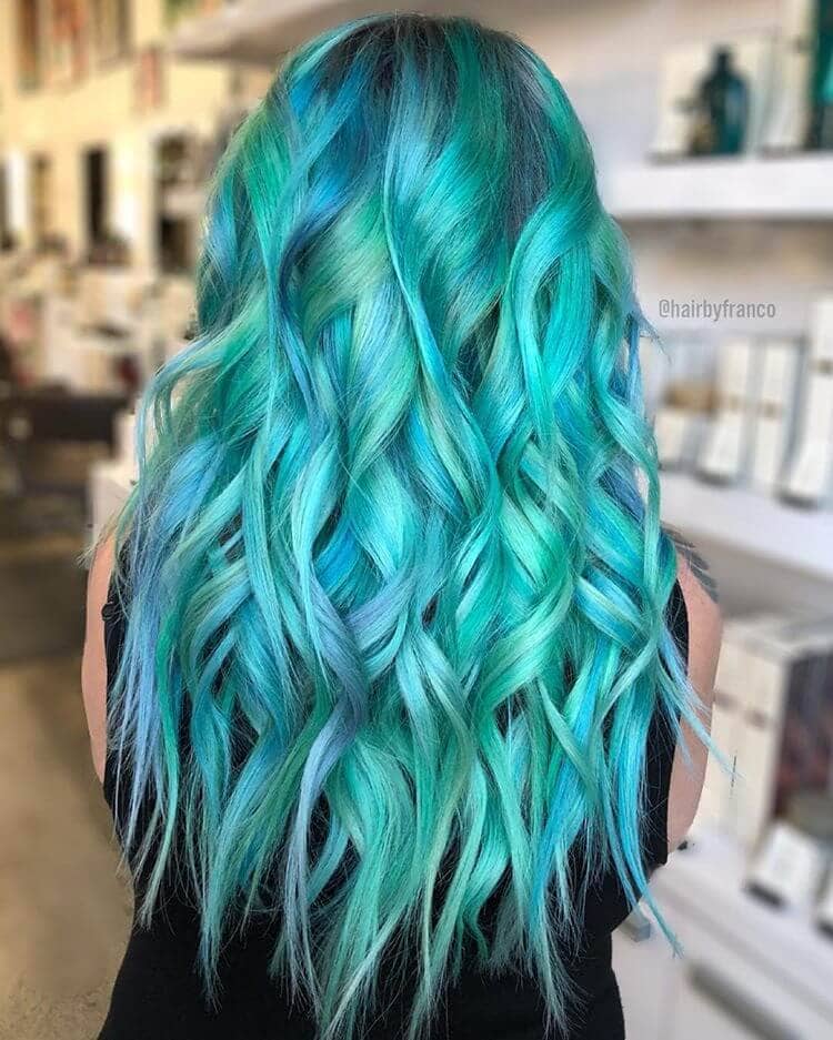 Blue Style with Blue Green