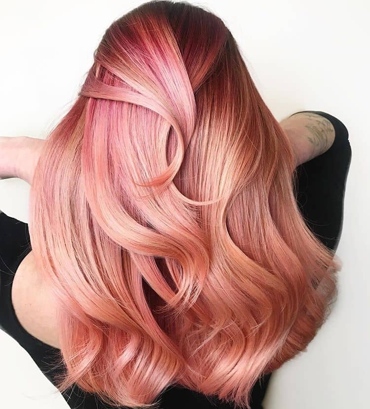 Warm Sunset Pink Color Idea