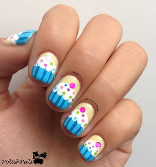 More Delicious Cupcake Nails for You