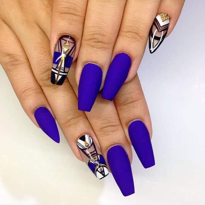 50 Awesome Coffin Nails Designs You Ll Flip For In 2020