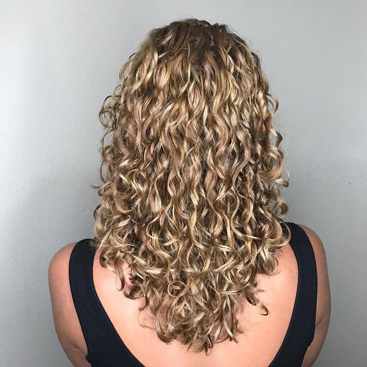 Coy And Subtle Long Curls