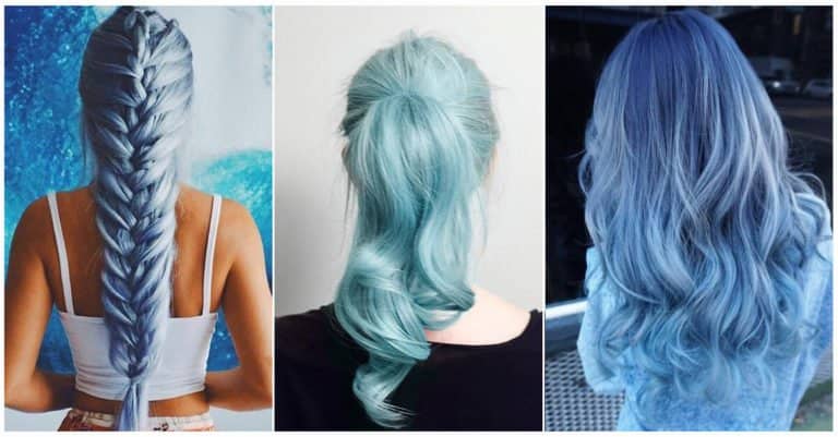 Featured image for “50 Fun Blue Hair Ideas to Become More Adventurous with Your Hair”