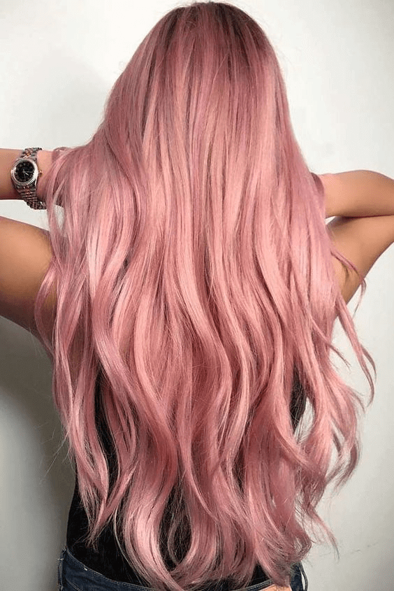 50 Irresistible Rose Gold Hair Color Looks for 2020