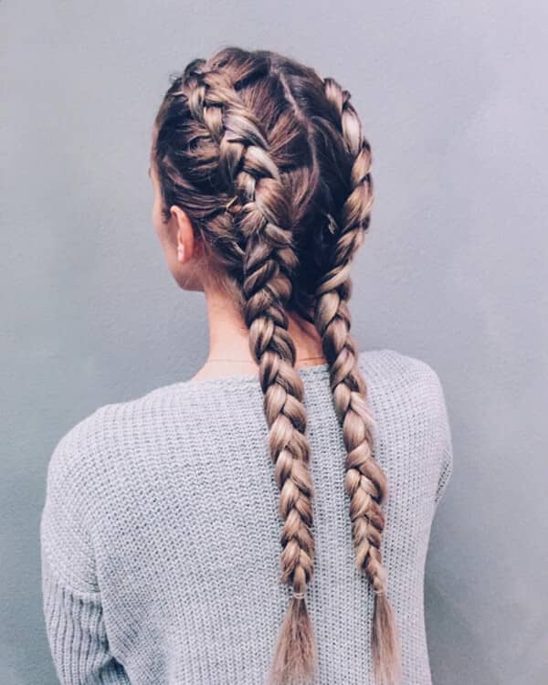 50 Trendy Dutch Braids Hairstyle Ideas To Keep You Cool In 2020