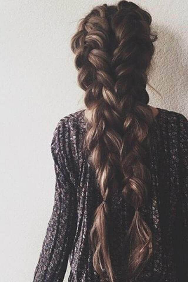 Dutch Braids So Long and Close Together!