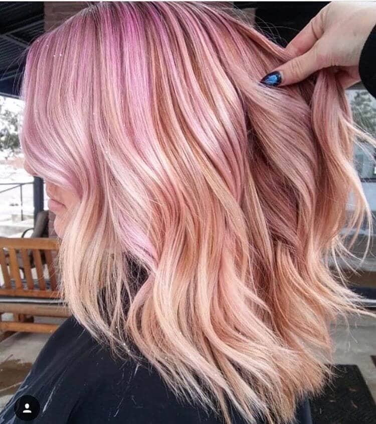 50 Irresistible Rose Gold Hair Color Looks For 2020