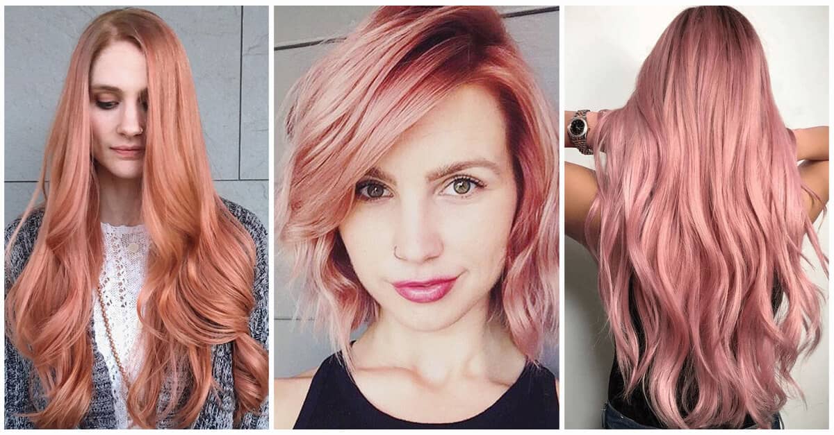 50 Irresistible Rose Gold Hair Color Looks for 2022