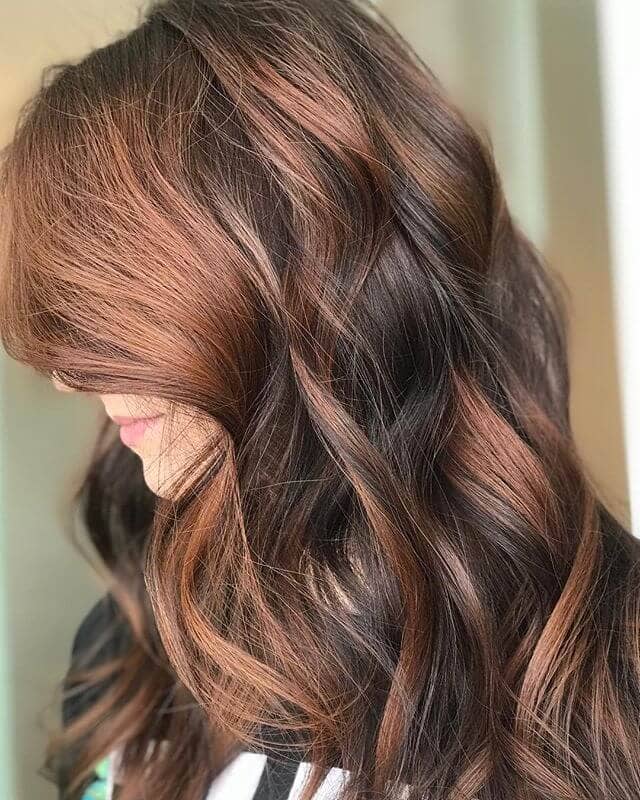 Luxuriously Loose Brunette Curls