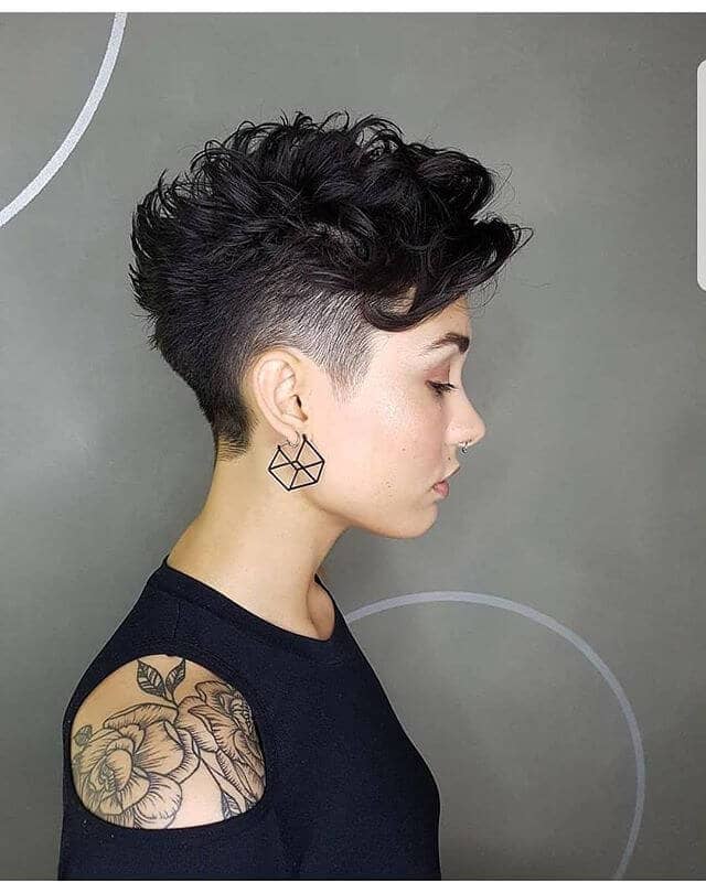 Curly Pixie Cuts