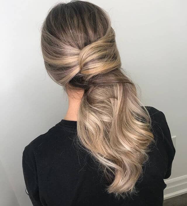 Honey Blonde Long Hair Twist