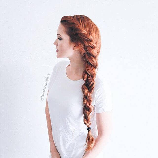 Beautiful Side Twist Braid for Thick Hair